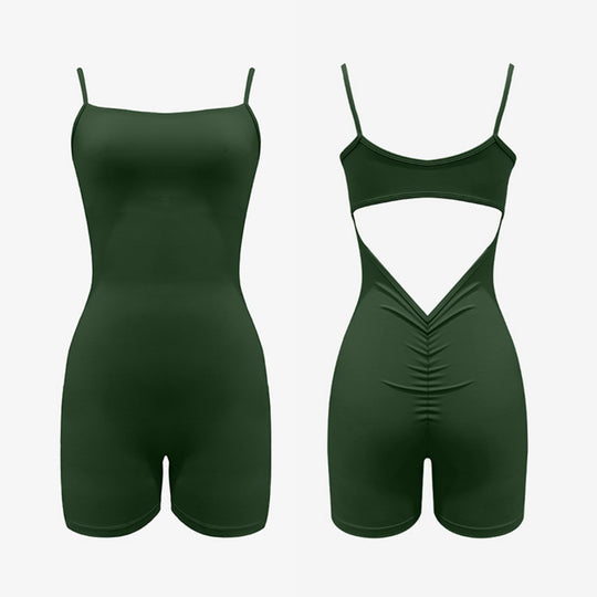 EB | Schlanke Schulter Tank Yoga Strampler