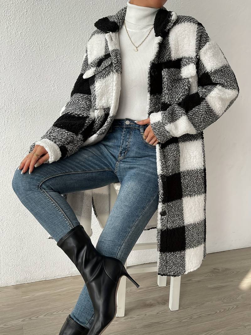 EB | Eleganter Langarmmantel