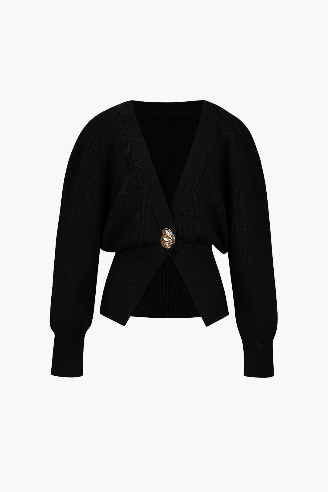 EB | Pullover-Cardigan mit V-Ausschnitt