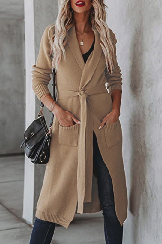 EB | Krawatten Revers Karten Strickjacke