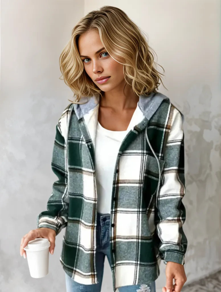 EB | Hoodie mit Herbstdruck