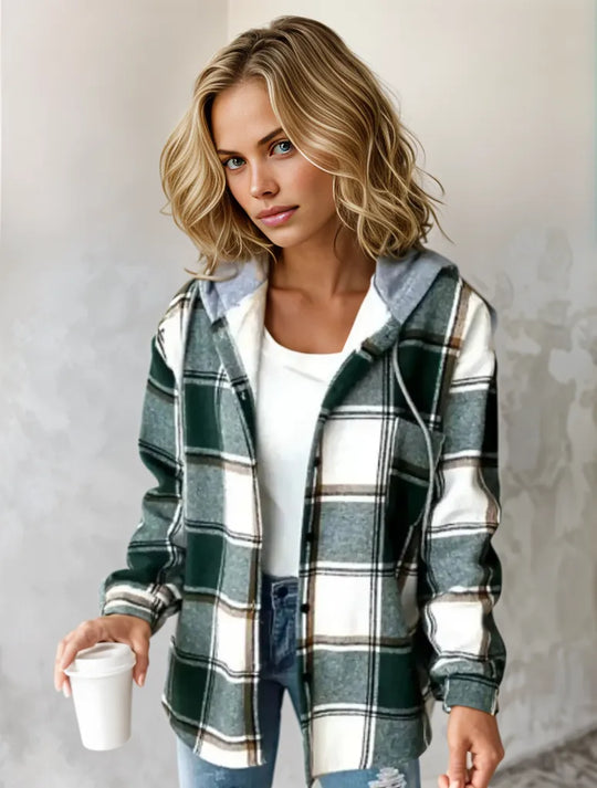 EB | Hoodie mit Herbstdruck