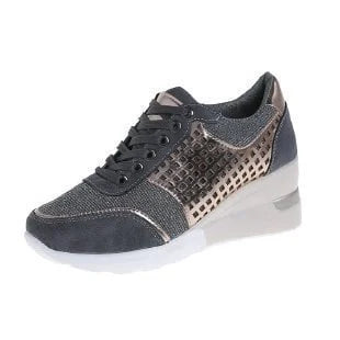 KomfortTurnschuhe Mit Atmungsaktivität Und MetallicAkzenten EB