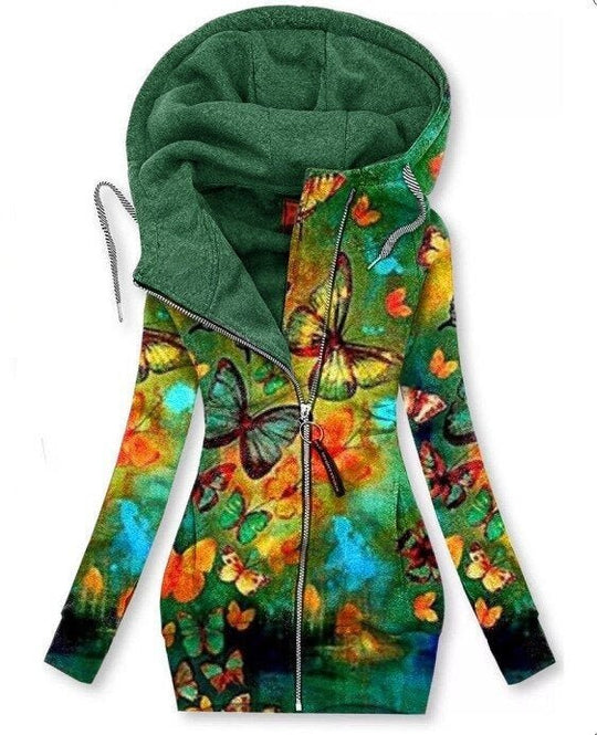 EB | Gedruckter Kapuzenpullover