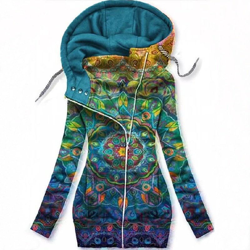 EB | Gedruckter Kapuzenpullover