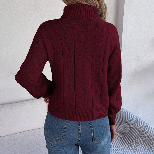 EB | Schlichter Strickpullover Für Damenmode