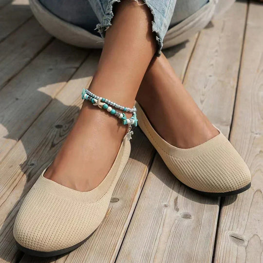 Rutschfeste Schuhe Khaki Ella EB