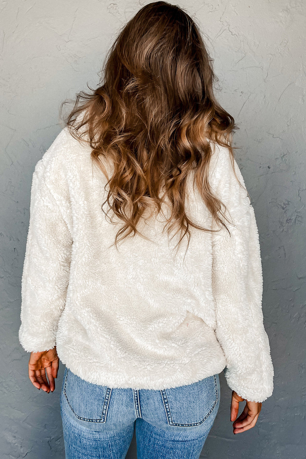 EB | Leichtgewicht Teddyjacke Polyester Weich und Warm