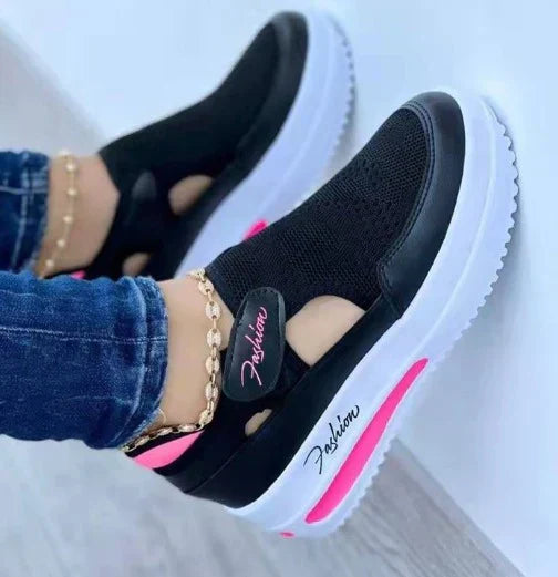 Damen Freizeit Sneakers Schuhe EB