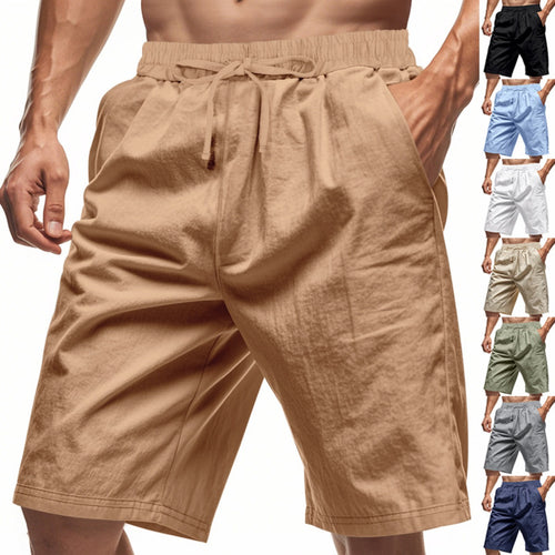 EB | Fünf-Punkt-Shorts aus Leinen