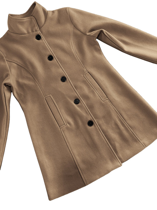 EB | Plüschjacke Polyester Warm und Stilvoll