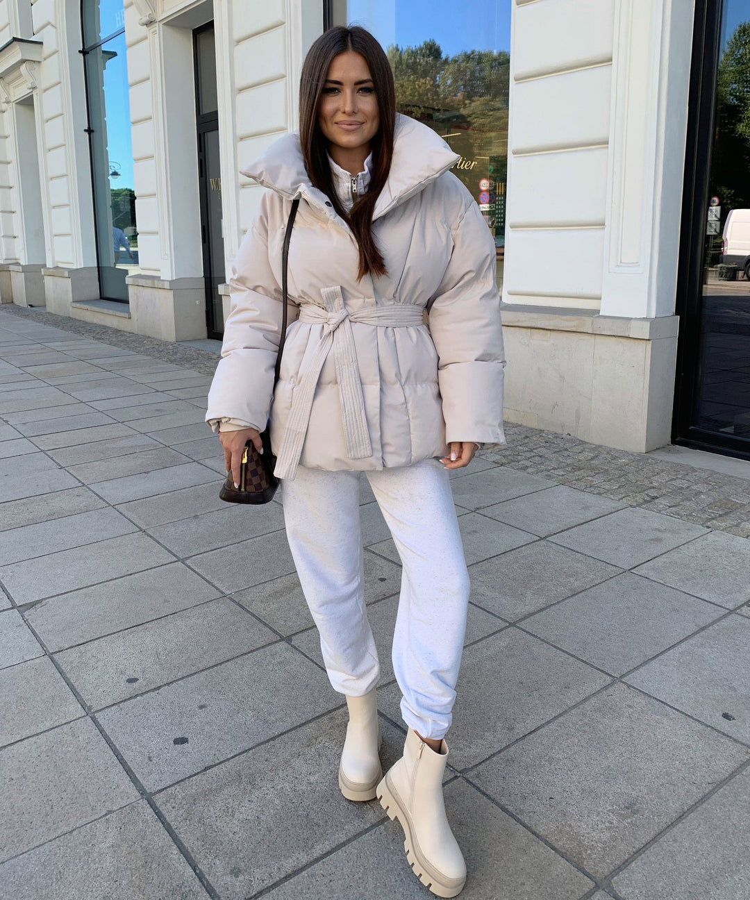EB | Beige Kurze Stiefel
