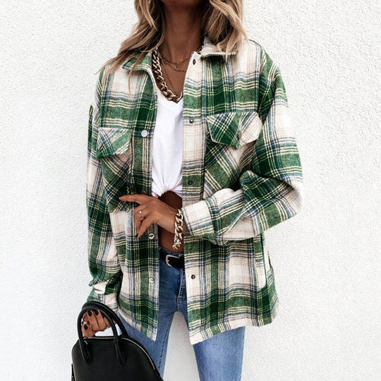 EB | Flanelljacke für Damen - Stylische & Warme Oberbekleidung