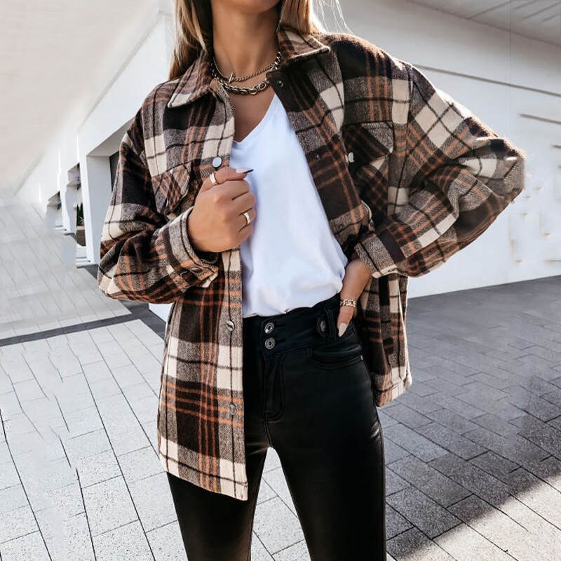 EB | Flanelljacke für Damen - Stylische & Warme Oberbekleidung
