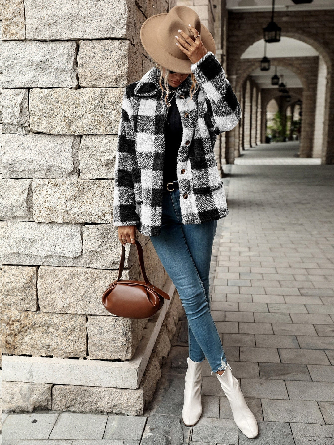 EB | Flanelljacke mit Knöpfen - Bequeme & Stilvolle Damenoberbekleidung