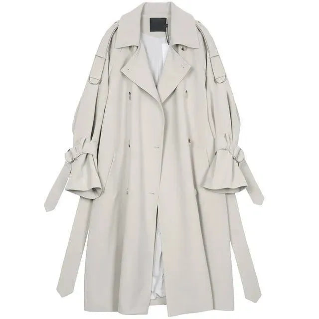 EB | Ausgestellter Ärmel Trenchcoat für Damen