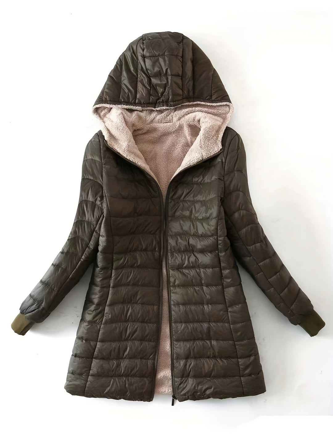 EB | Fleecegefütterte Damenjacke mit Reißverschluss