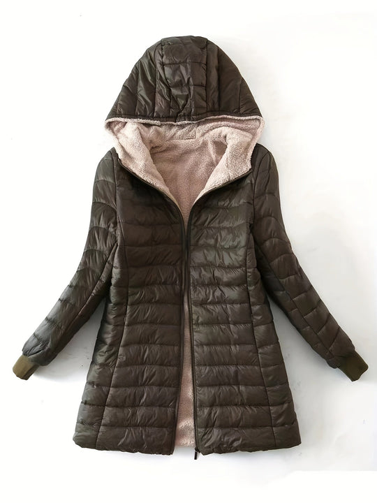 EB | Fleecegefütterte Damenjacke mit Reißverschluss