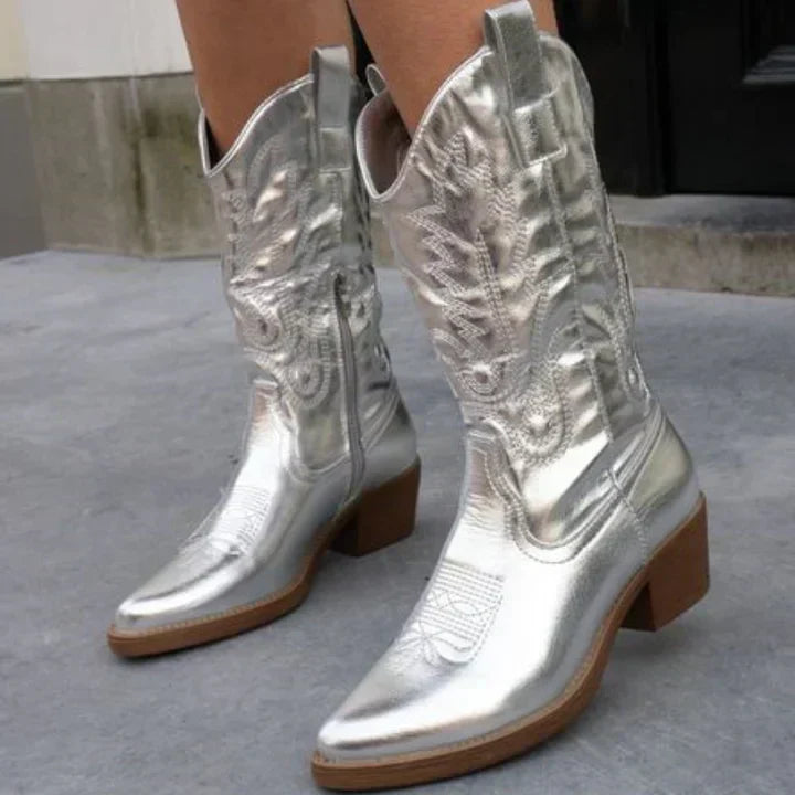 Stiefel Im Klassischen CowboyStil EB