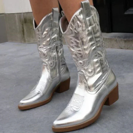 Stiefel Im Klassischen CowboyStil EB