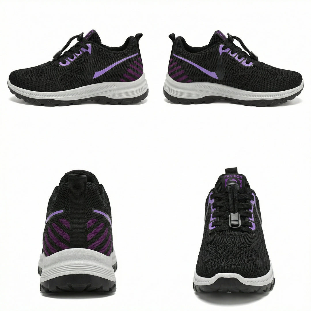 Damen Sportliche Laufschuhe mit atmungsaktivem Obermaterial und komfortabler Dämpfung EB