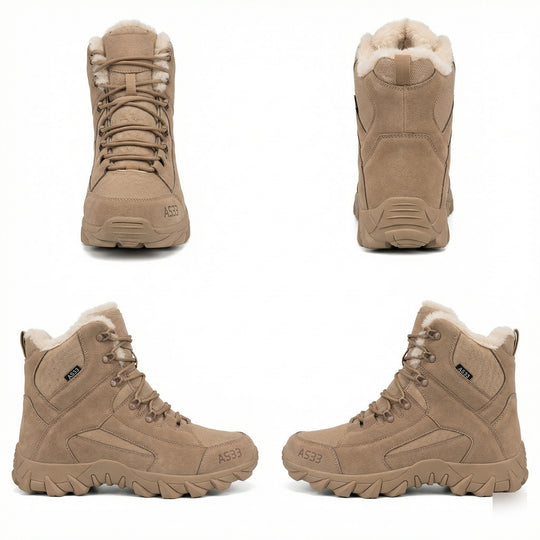 Herren Winter-Wanderstiefel mit isolierendem Futter und rutschfester Sohle EB