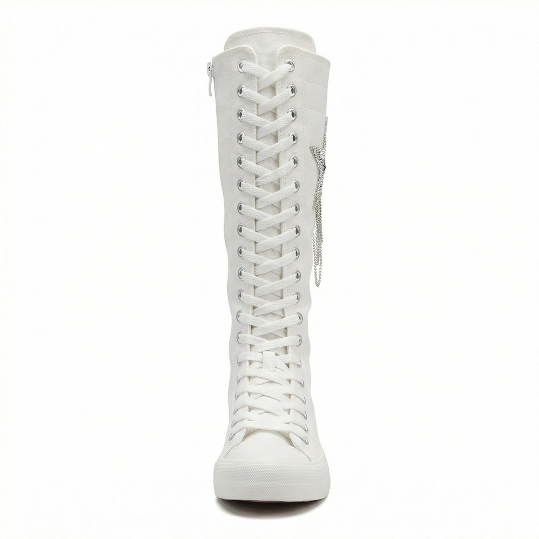 EB - Schnürstiefel mit Quasten