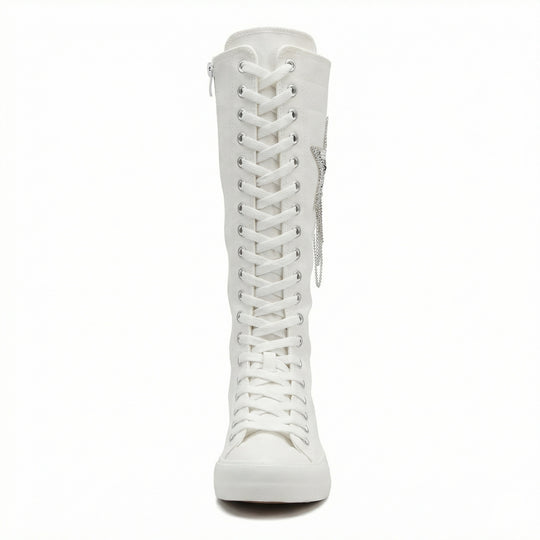 EB - Schnürstiefel mit Quasten