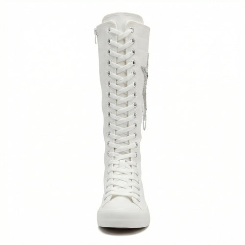 EB - Schnürstiefel mit Quasten