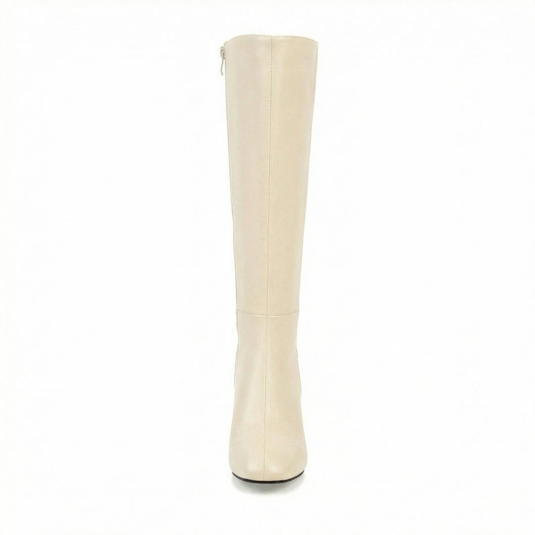 Warme Bequeme Lange Damen Schick Modische Stilvolle Stiefel EB