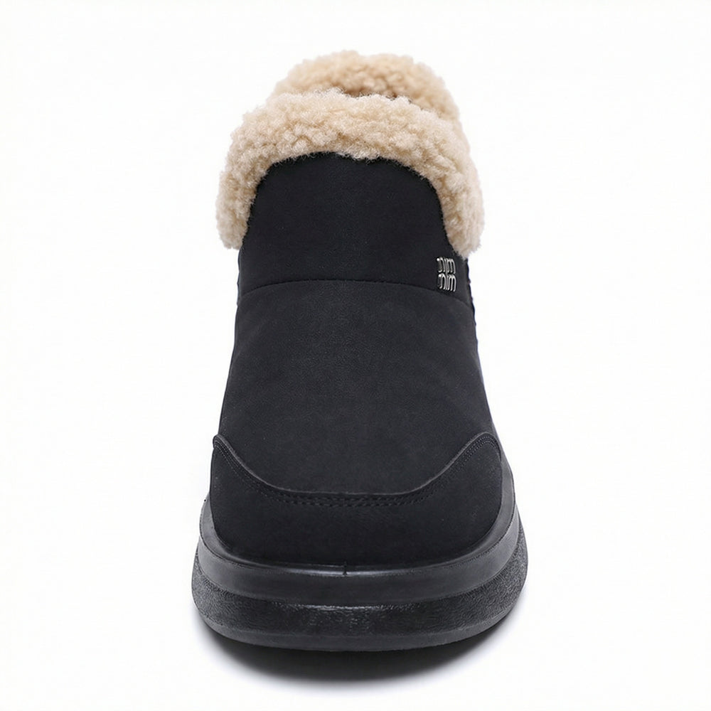 Damen Lammfell gefütterte Winterstiefel EB
