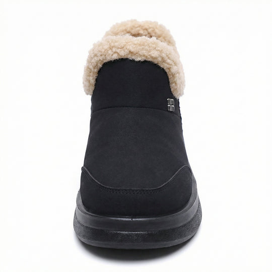 Damen Lammfell gefütterte Winterstiefel EB