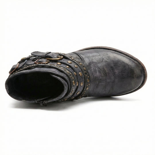 EBMode | Vintage-Kettenstiefel