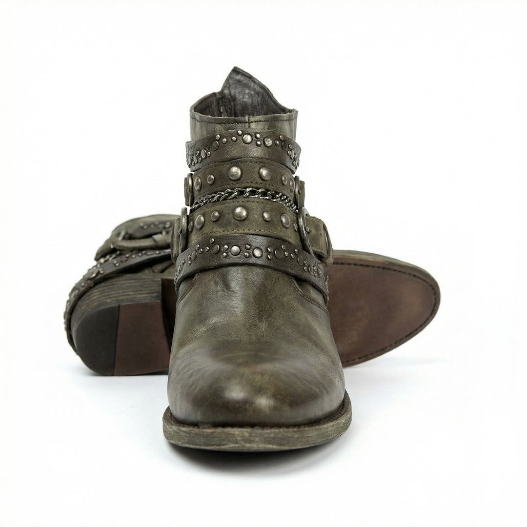 EBMode | Vintage-Kettenstiefel