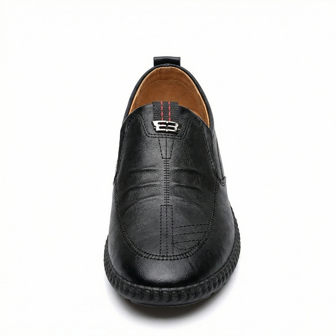 Herren Bequeme Slipper mit elastischem Einstieg und stylishem Design EB