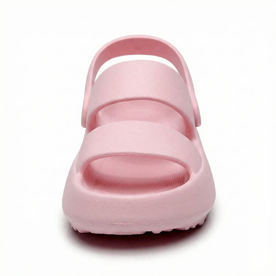 EB | Orthopädische Sandalen Comfort Plus Pantoletten mit Doppelriemen Gepolsterte, Lässige Slip-On-Sandalen