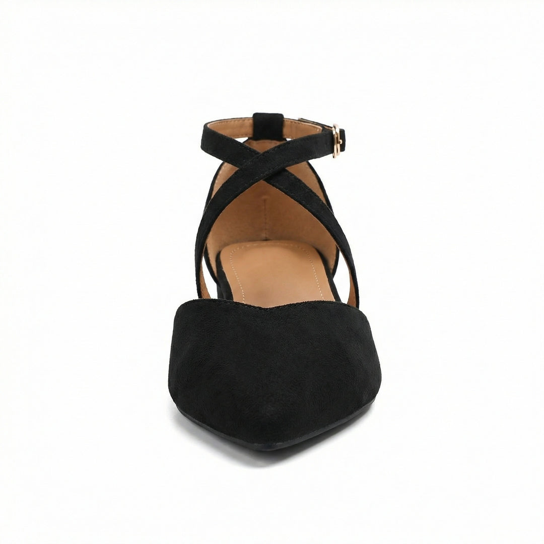 EB | Modische Flache Sandalen mit Spitzer Spitze