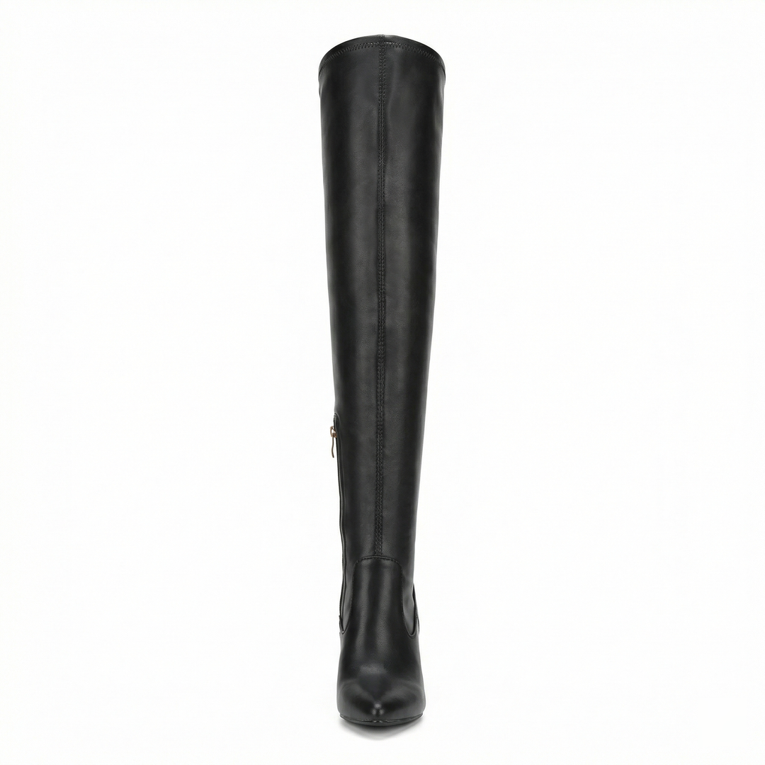 EB | Flache Overknee-Stiefel aus für den Winter