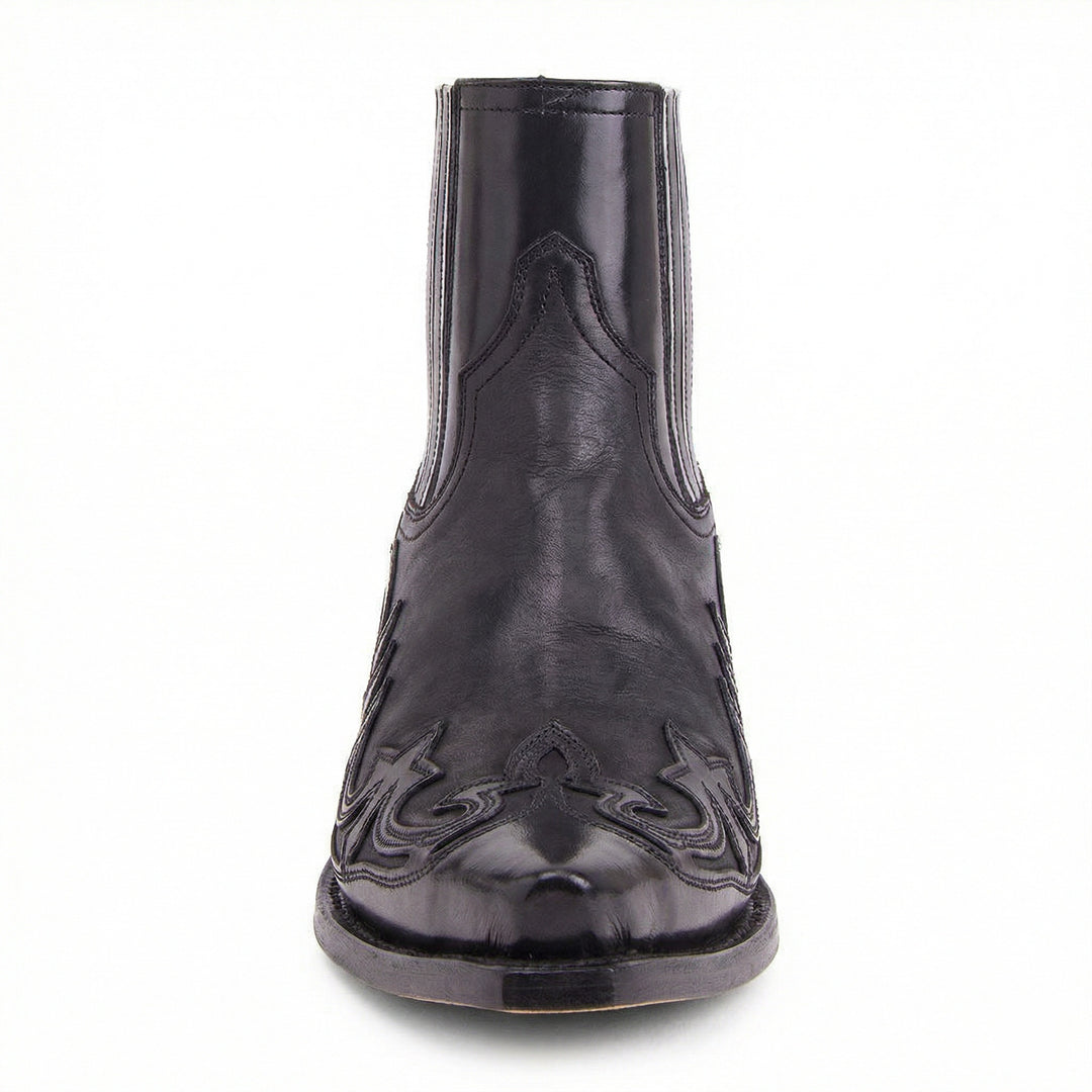 Robuste Leder-Cowboystiefel für Damen EB