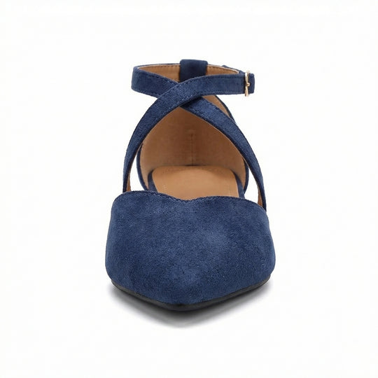 EB | Modische Flache Sandalen mit Spitzer Spitze