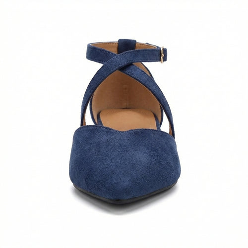 EB | Modische Flache Sandalen mit Spitzer Spitze