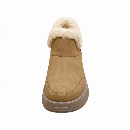 Damen Lammfell gefütterte Winterstiefel EB