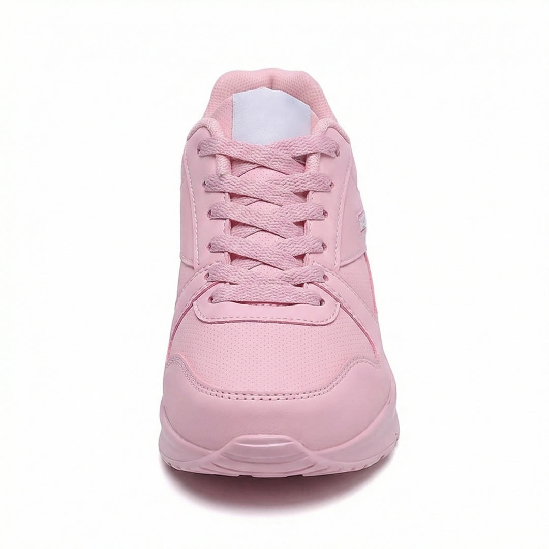 EB | Pu Orthopädische Damen Sneaker mit Schwarzem Augenprint