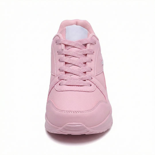EB | Pu Orthopädische Damen Sneaker mit Schwarzem Augenprint