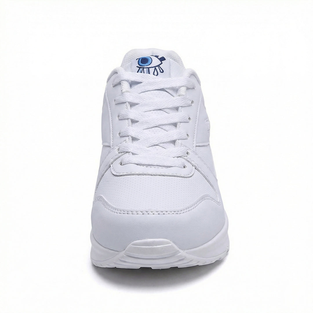 EB | Pu Orthopädische Damen Sneaker mit Schwarzem Augenprint