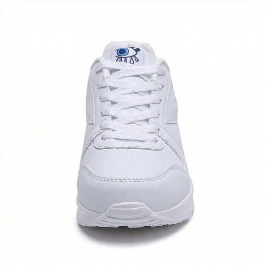 EB | Pu Orthopädische Damen Sneaker mit Schwarzem Augenprint