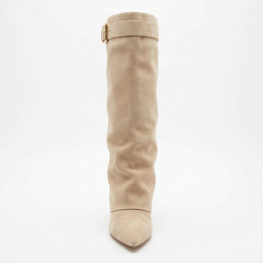 Wildlederstiefel Für Damen EB