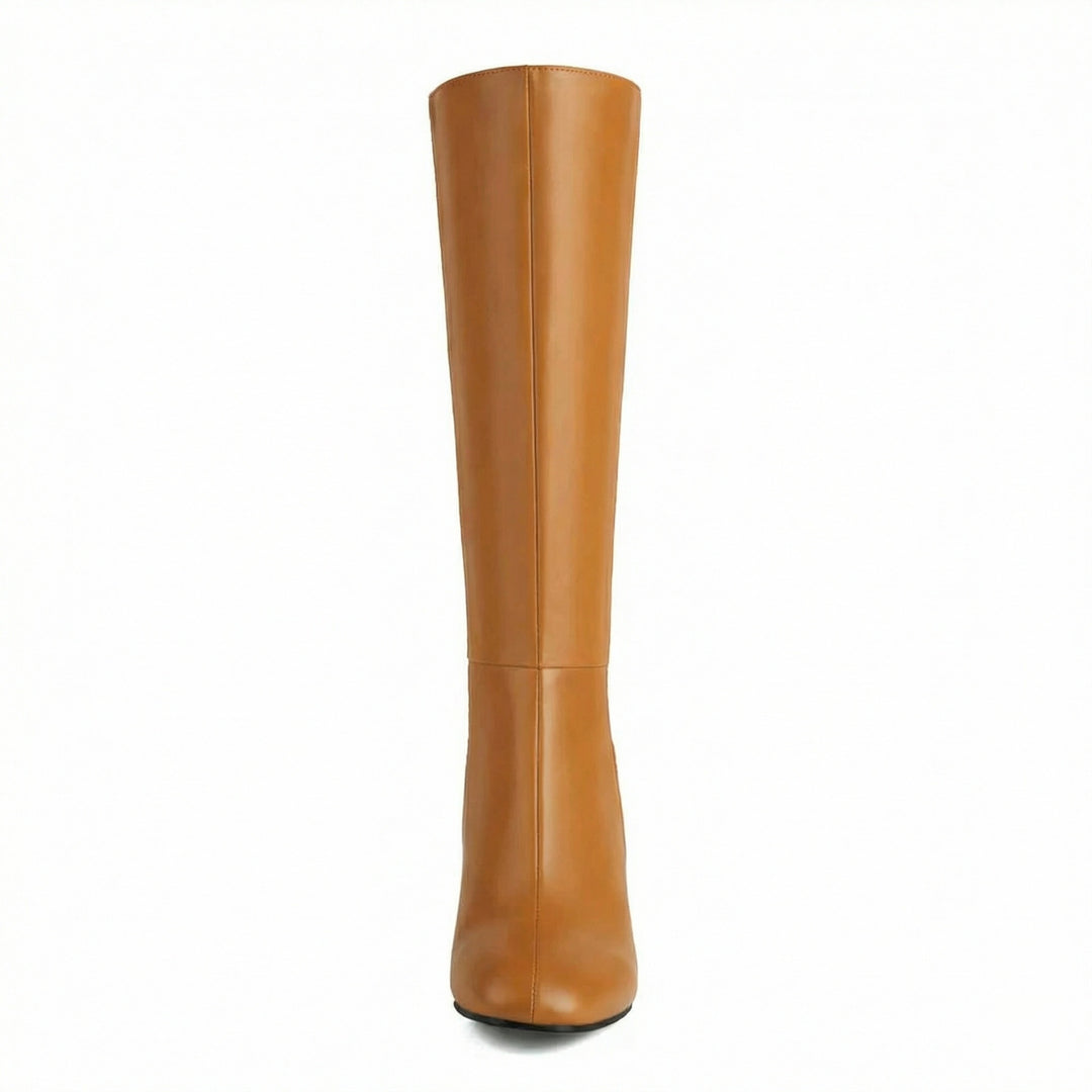 Warme Bequeme Lange Damen Schick Modische Stilvolle Stiefel EB