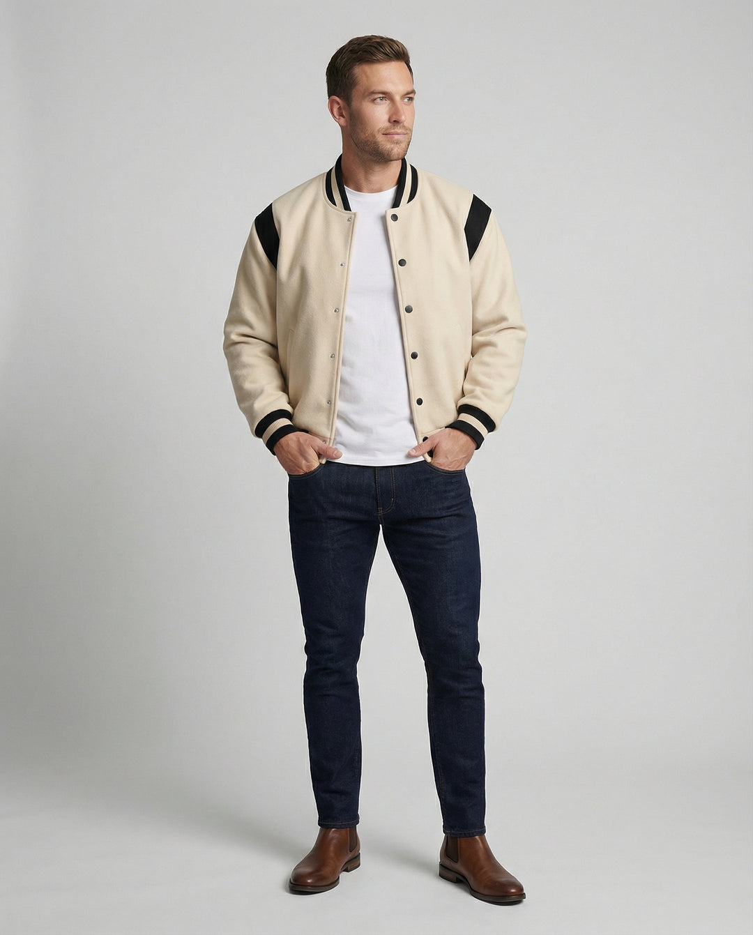 Herren stylische Sweatjacke im Sportlook EB
