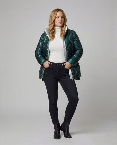 EB Glänzende Leuchtende Stylische Jacke